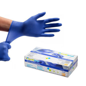 Nitrile Examination Blue Gloves (100pcs)